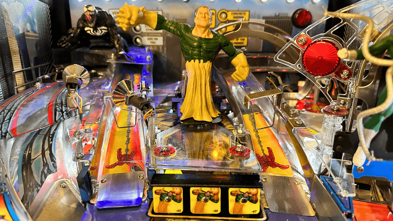 Spiderman playfield Villain toys