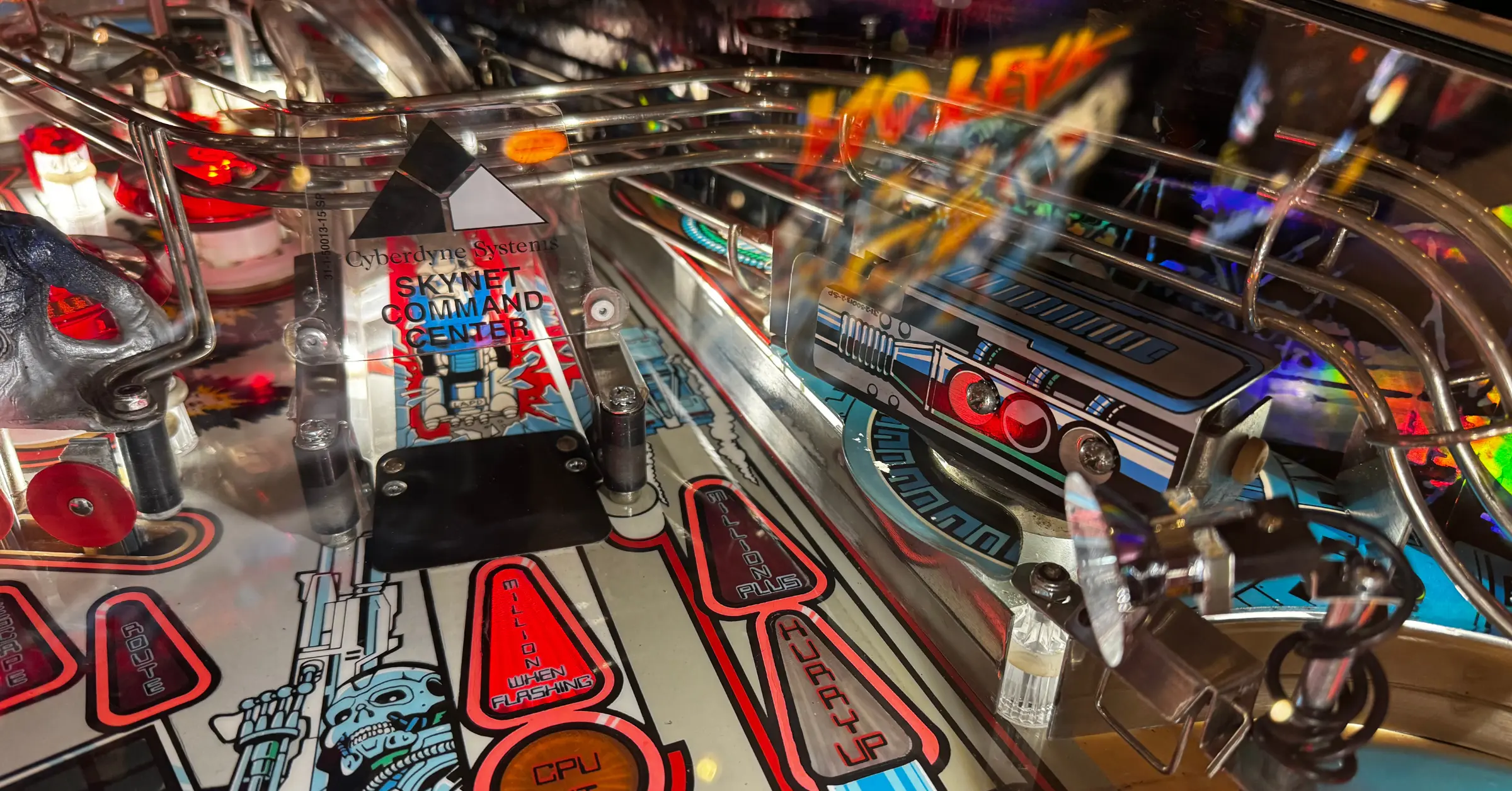 terminator 2 pinball cannon shot