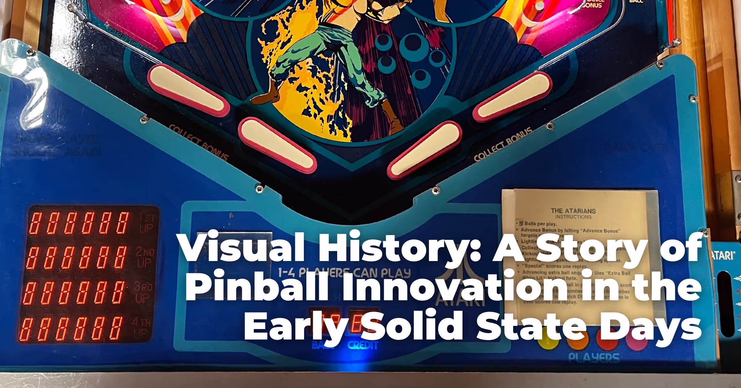 Visual History: A Story of Pinball Innovation in the Early Solid State Days