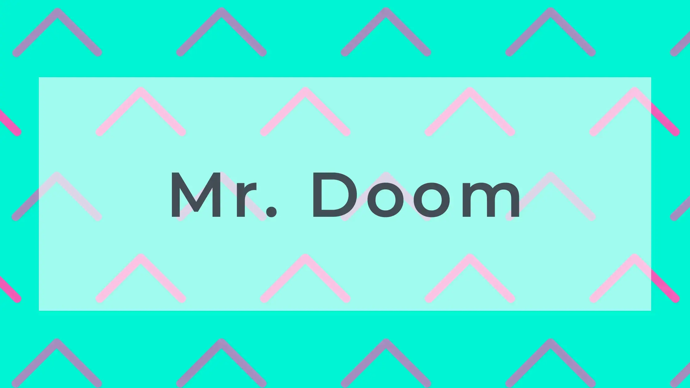 Mr. Doom