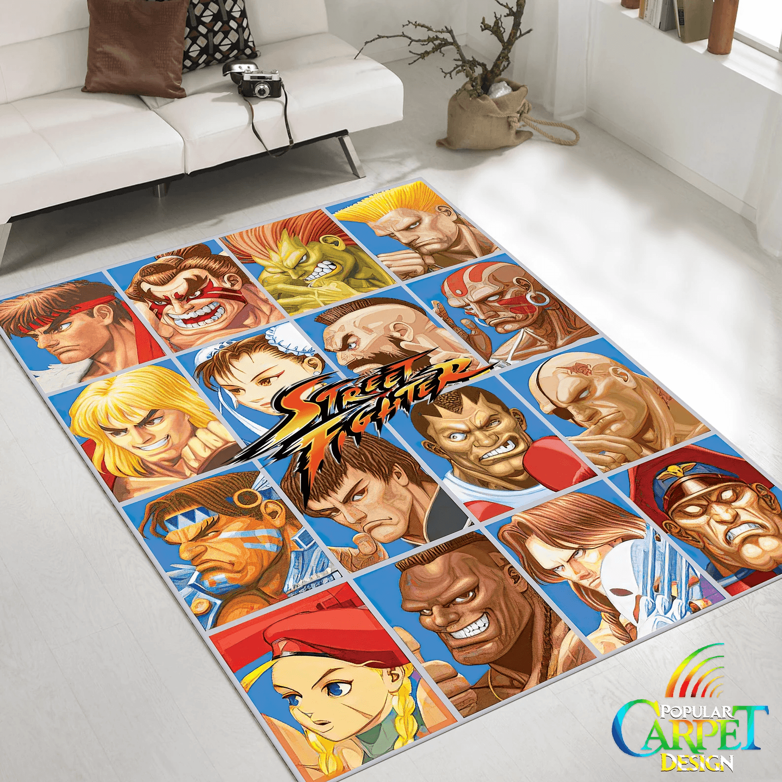 street fighter arcade carpet