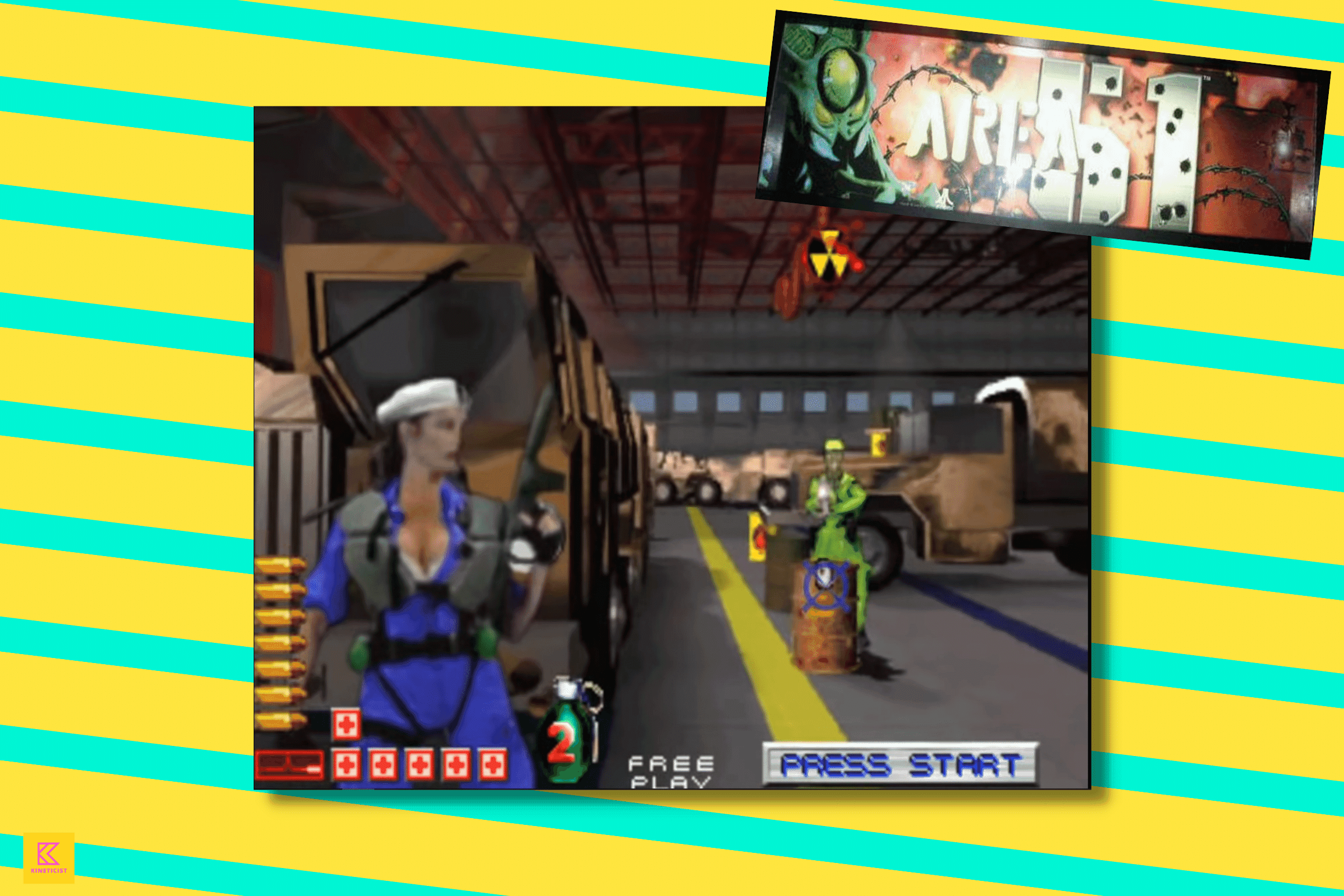 area 51 retro 90s arcade game image