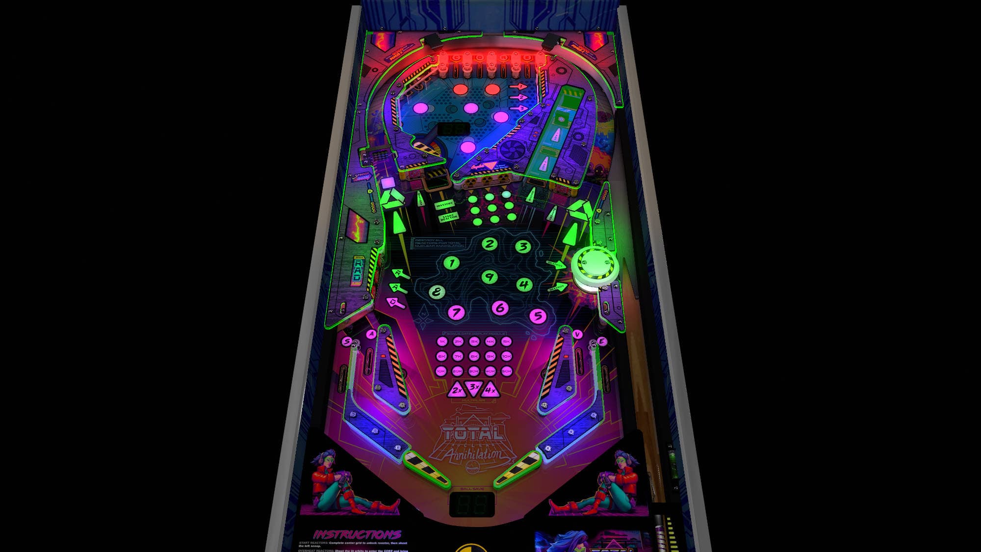 Scott Danesi’s Total Nuclear Annihilation in Visual Pinball