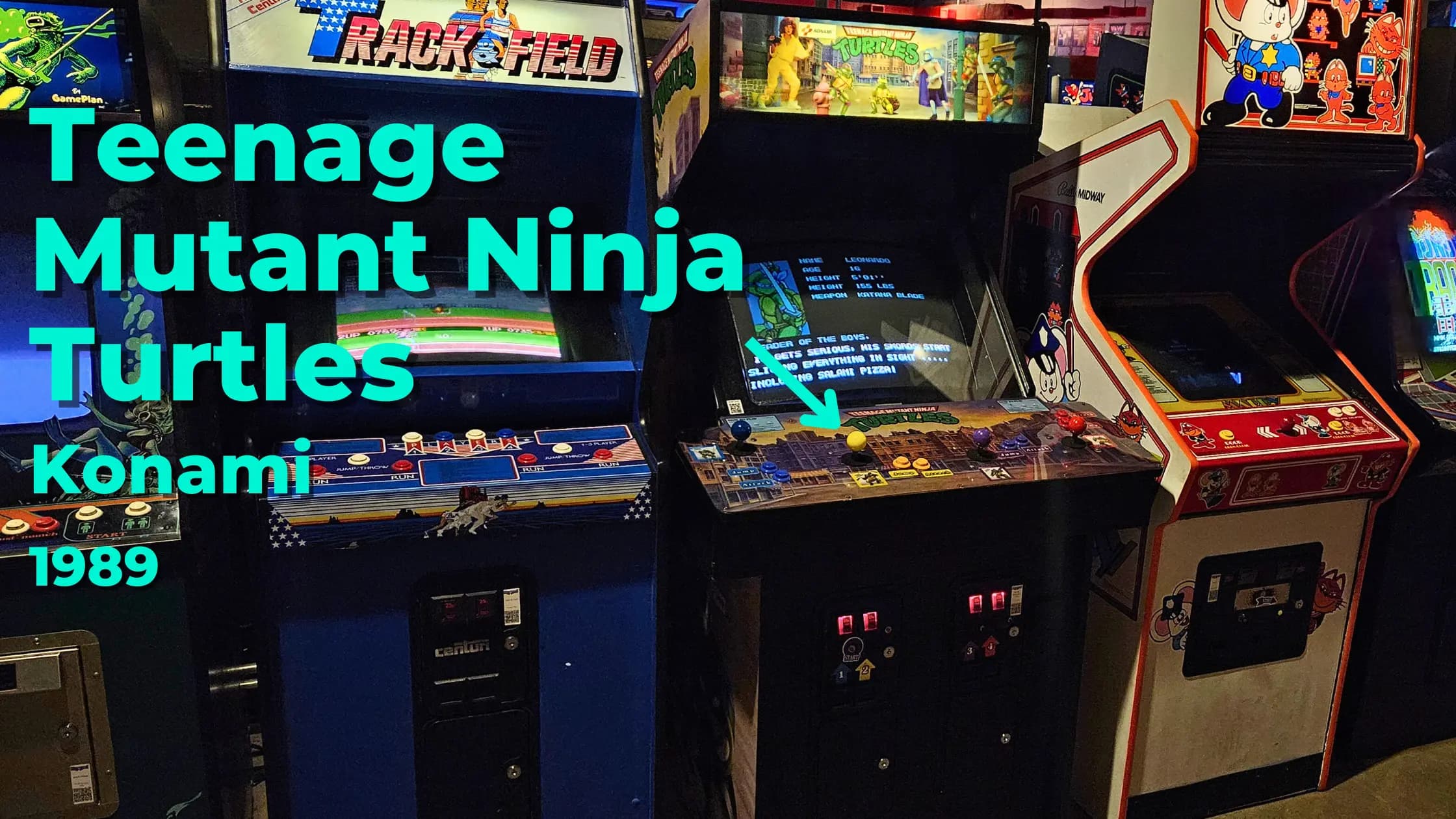 teenage mutant ninja turtles konami 1989