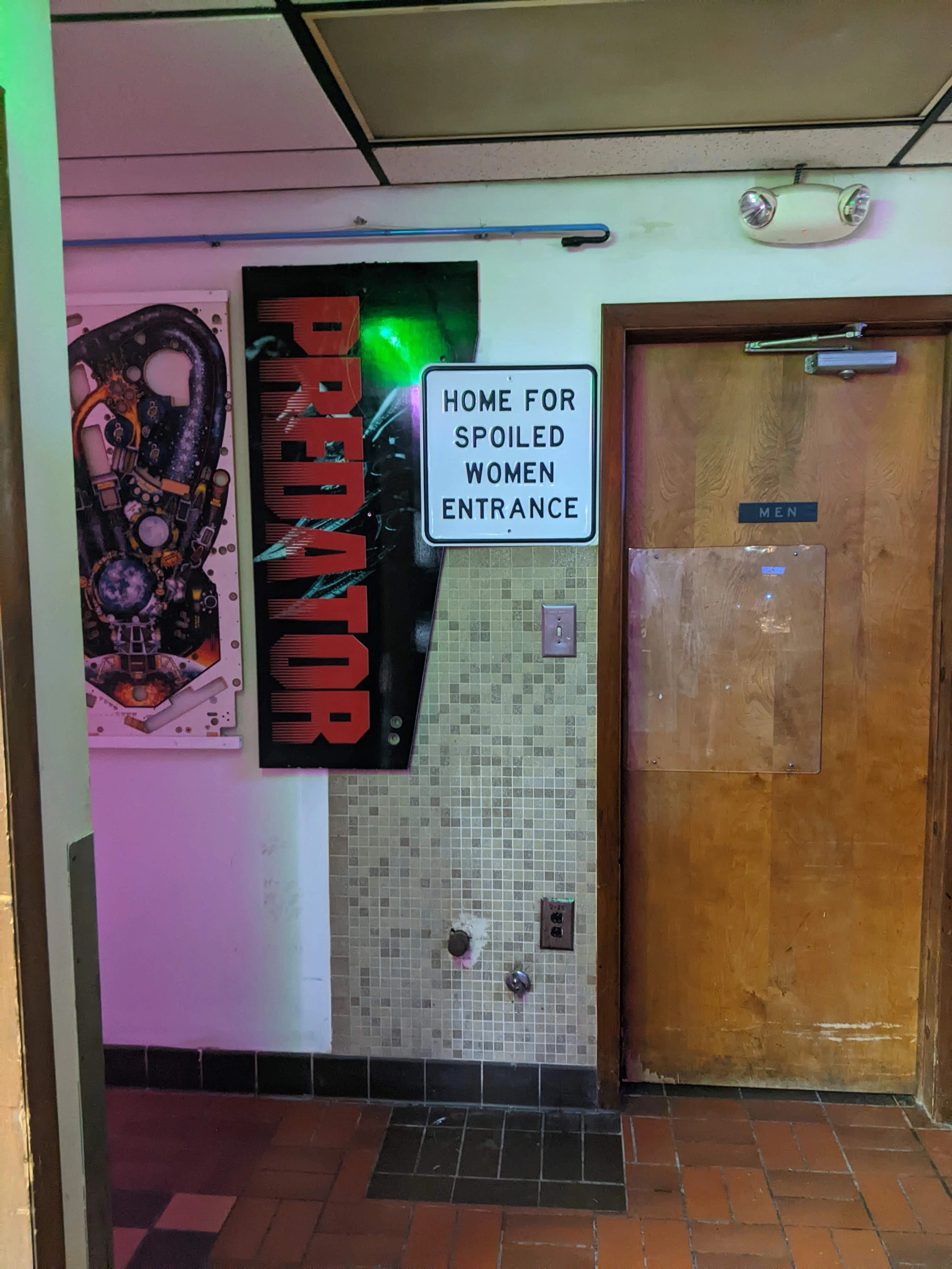 ann arbor vfw pinball show home for spoiled women entrance