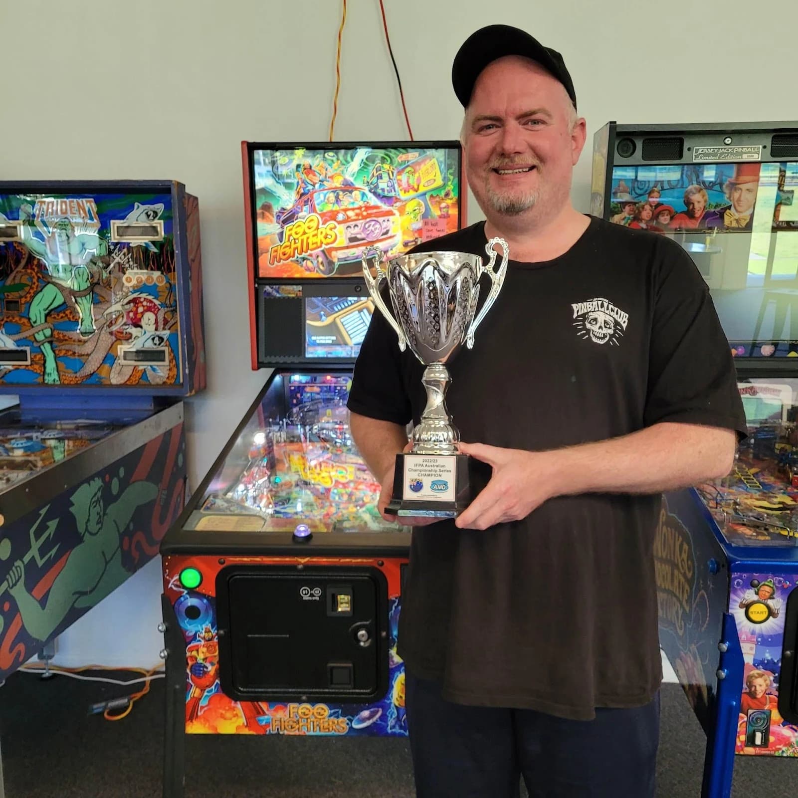 The winner of the 2022/23 Australian Championship Series Jason Lambert