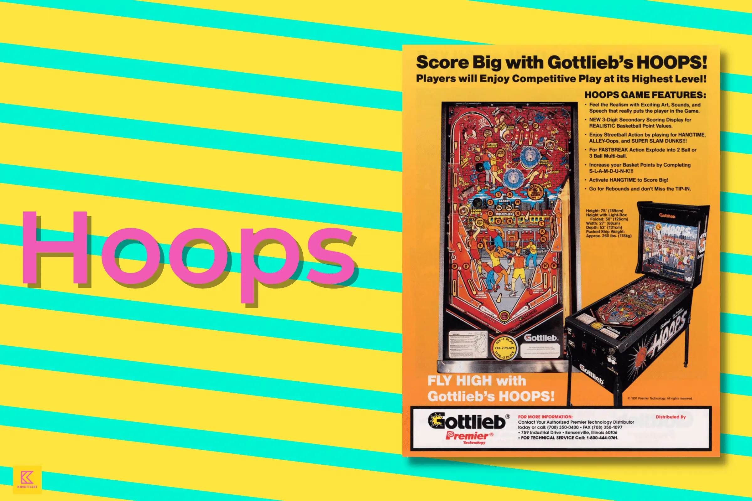 hoops pinball gottlieb