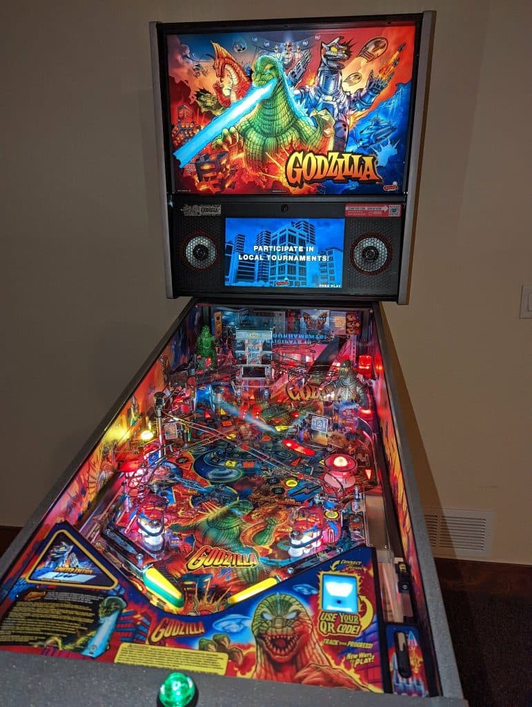 godzilla premium pinball machine by stern best new pinball machines