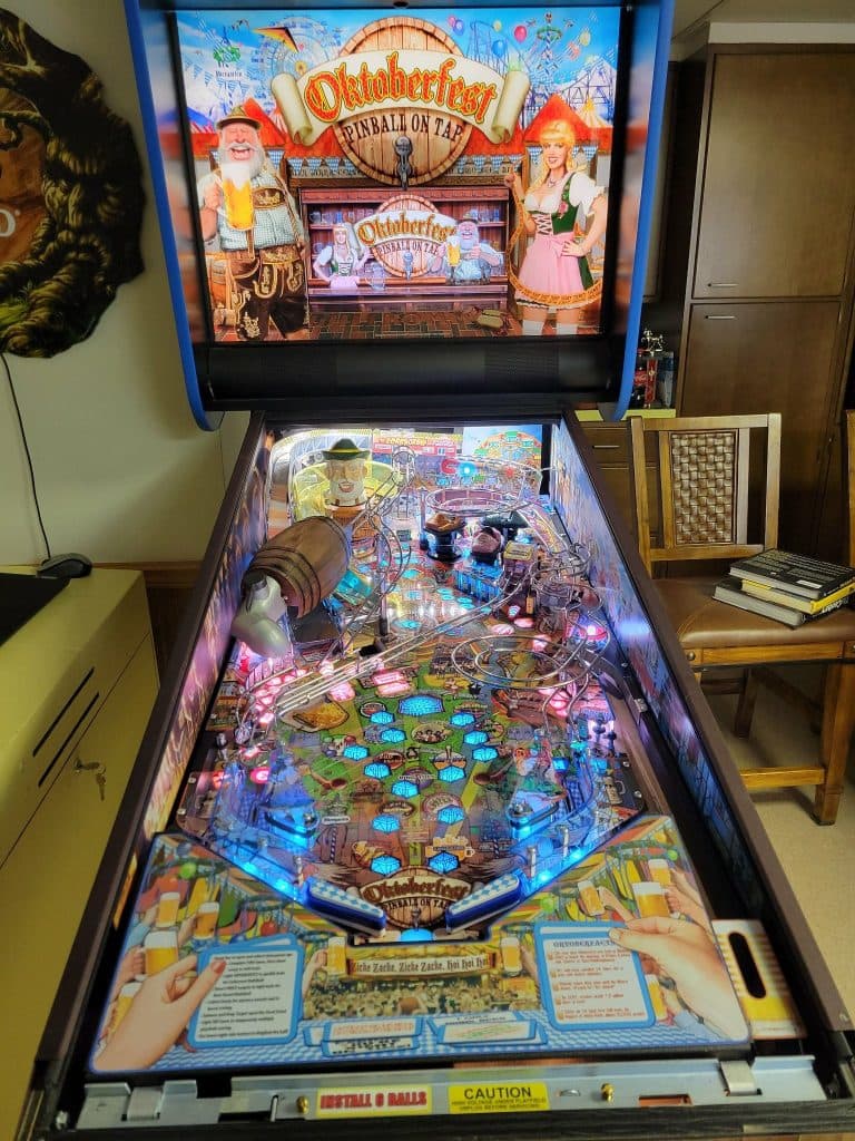 best home pinball machine for sale oktoberfest by american pinball