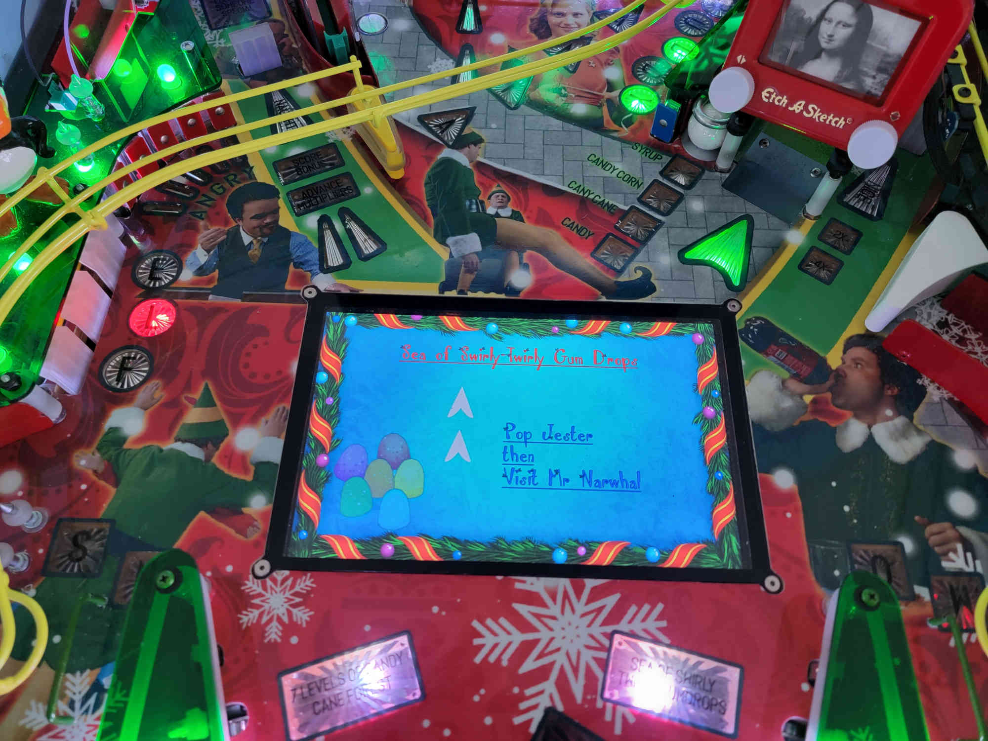 Elf Pinball Start Mode