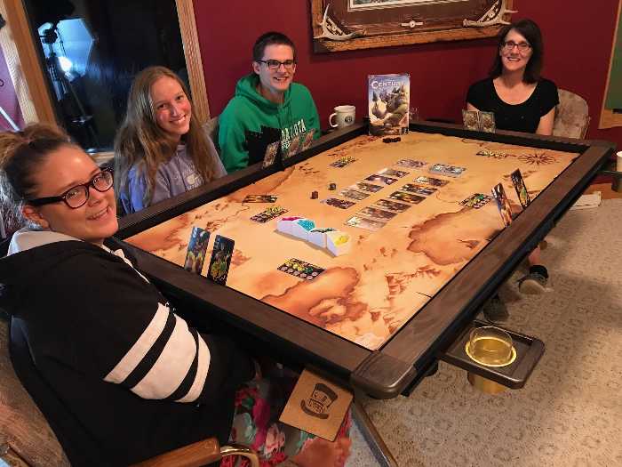 game toppers llc tabletop gaming table for home game room