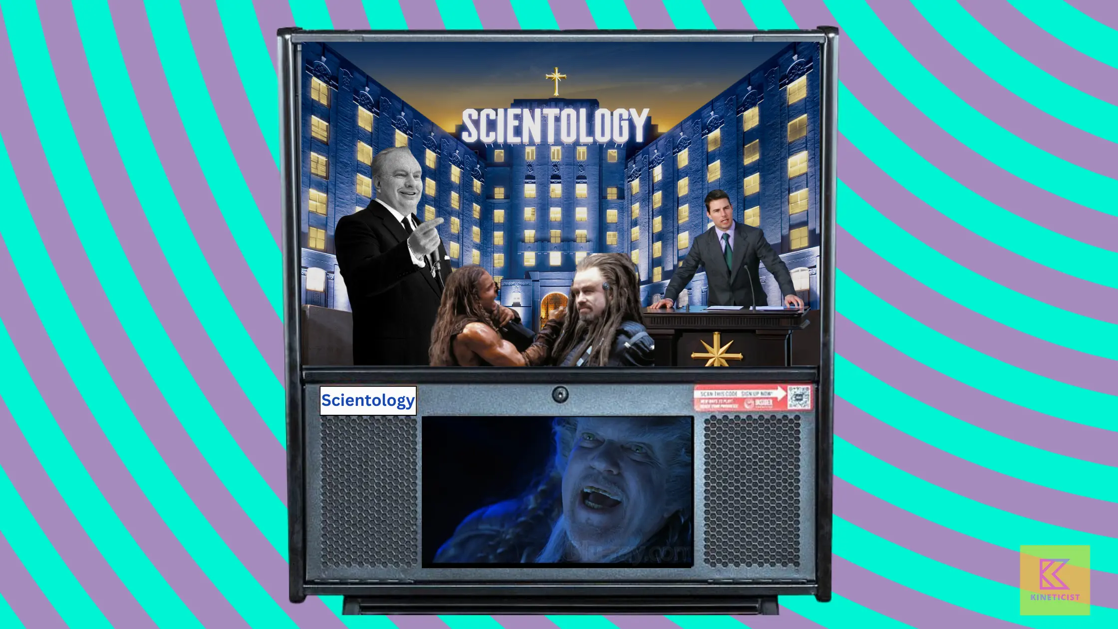 scientology pinball machine