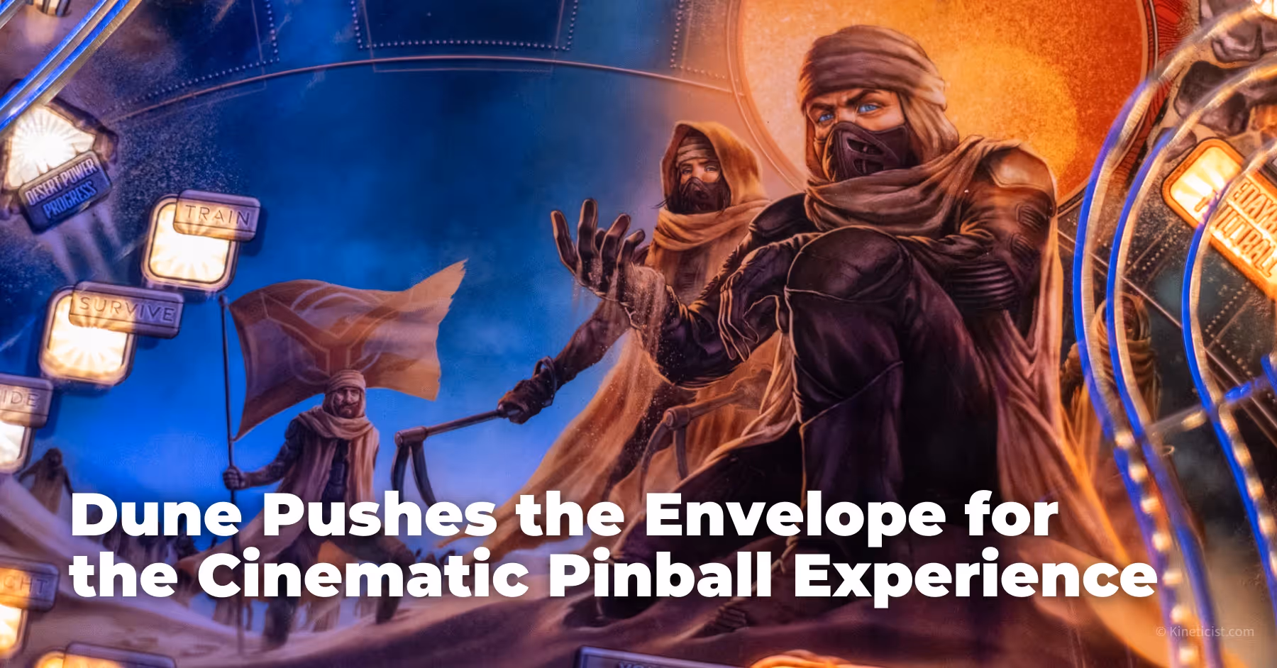 Dune Pushes the Envelope for the Cinematic Pinball Experience
