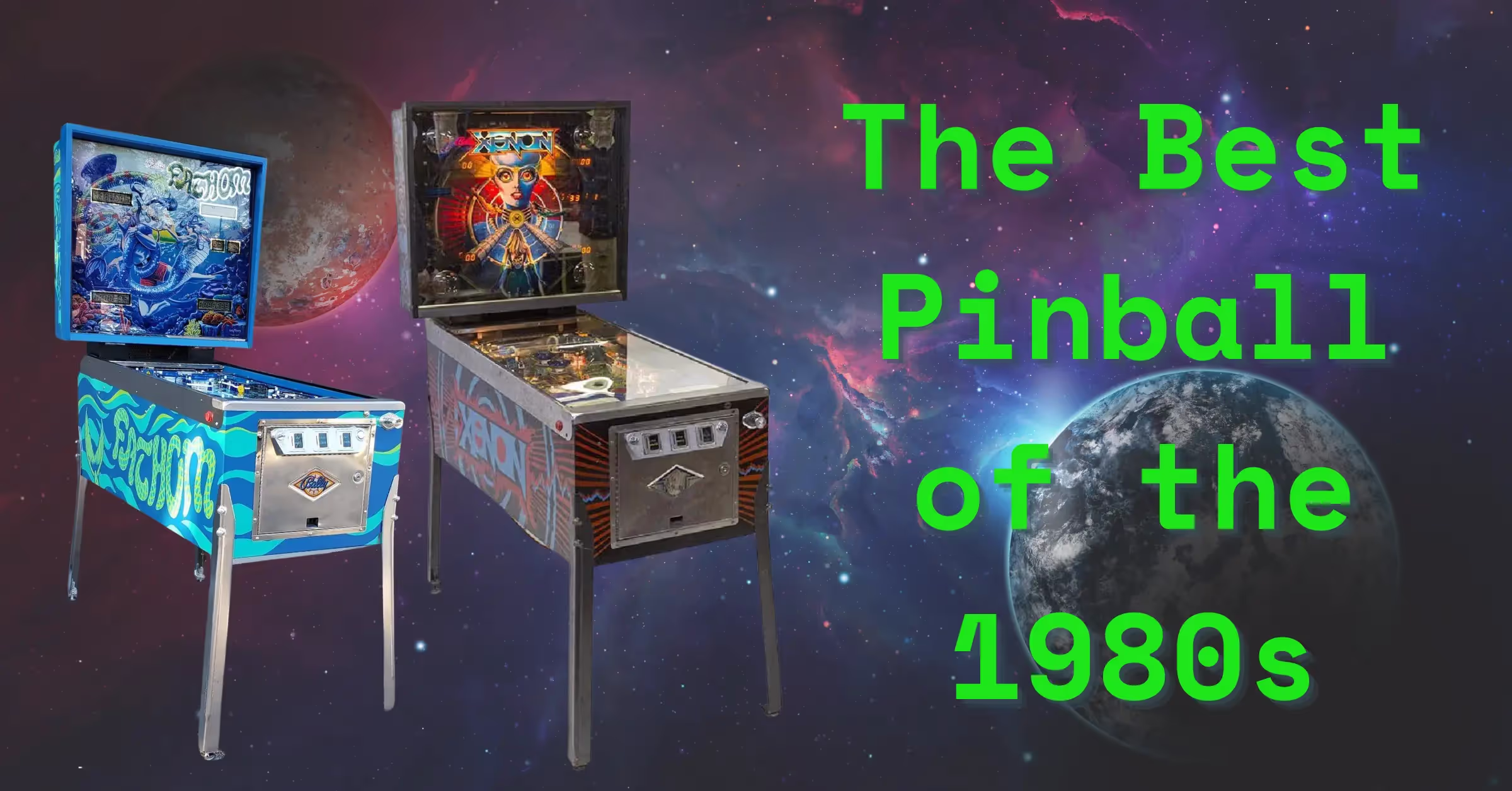 The 27 Best Pinball Machines from the 1980s: A Great Era for Pinball
