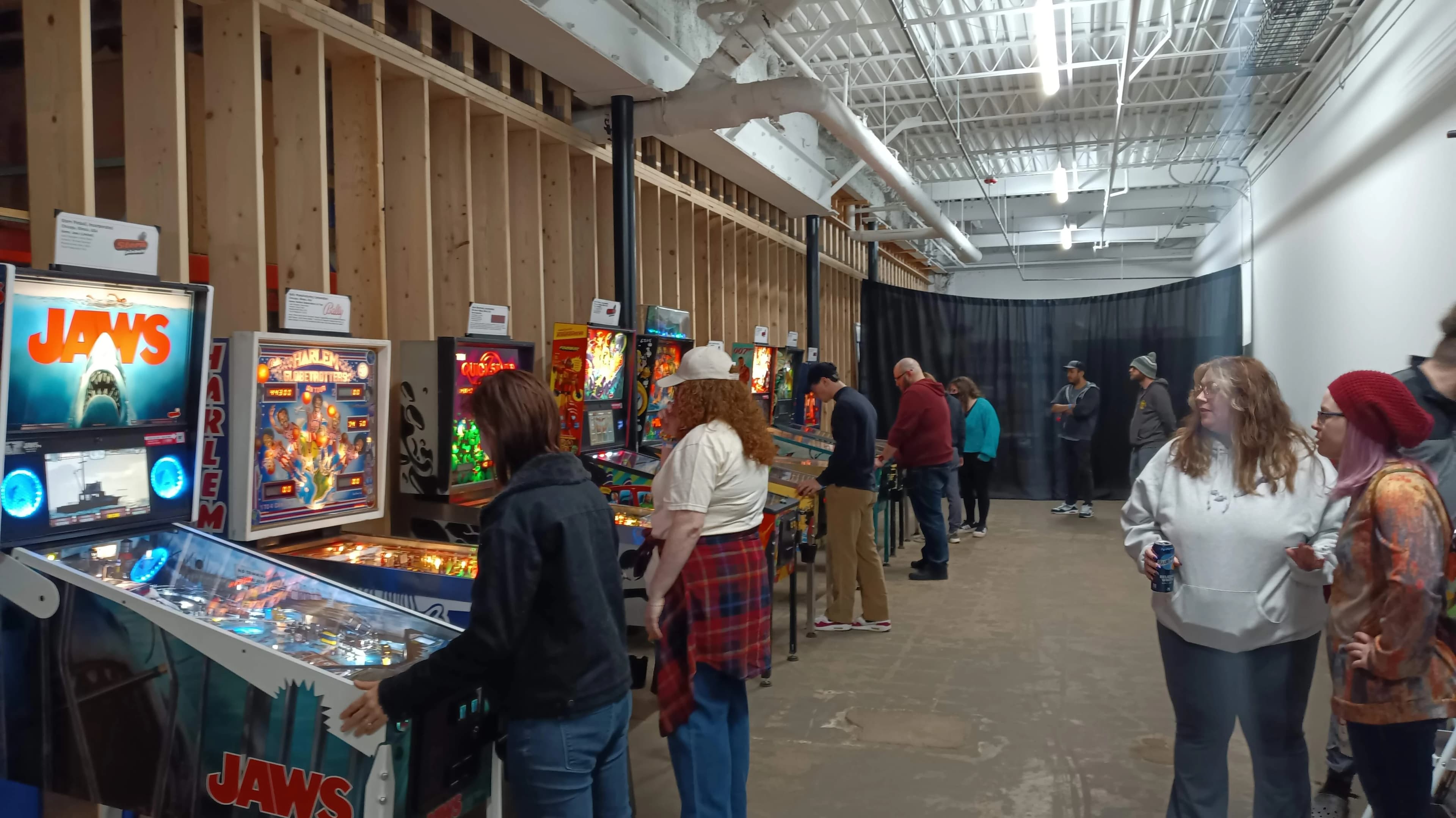 Practice Sessions at the 2024 Ohio State Pinball Championship