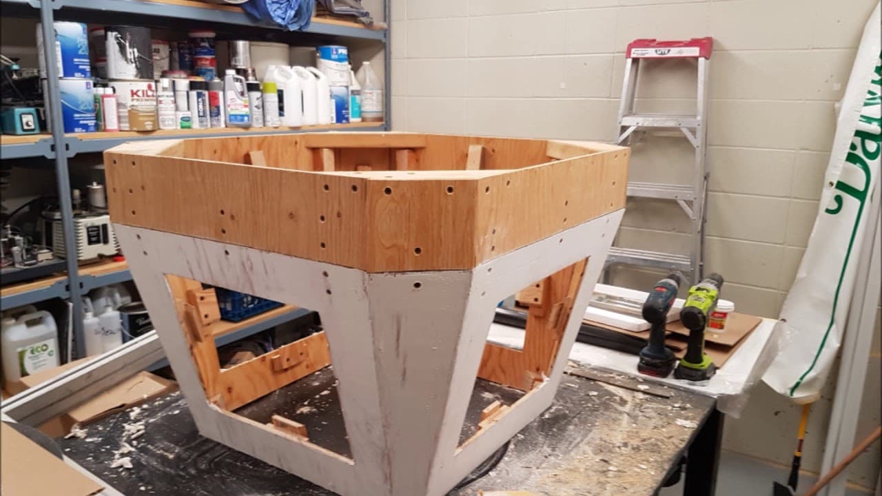 diy mini jumbotron build