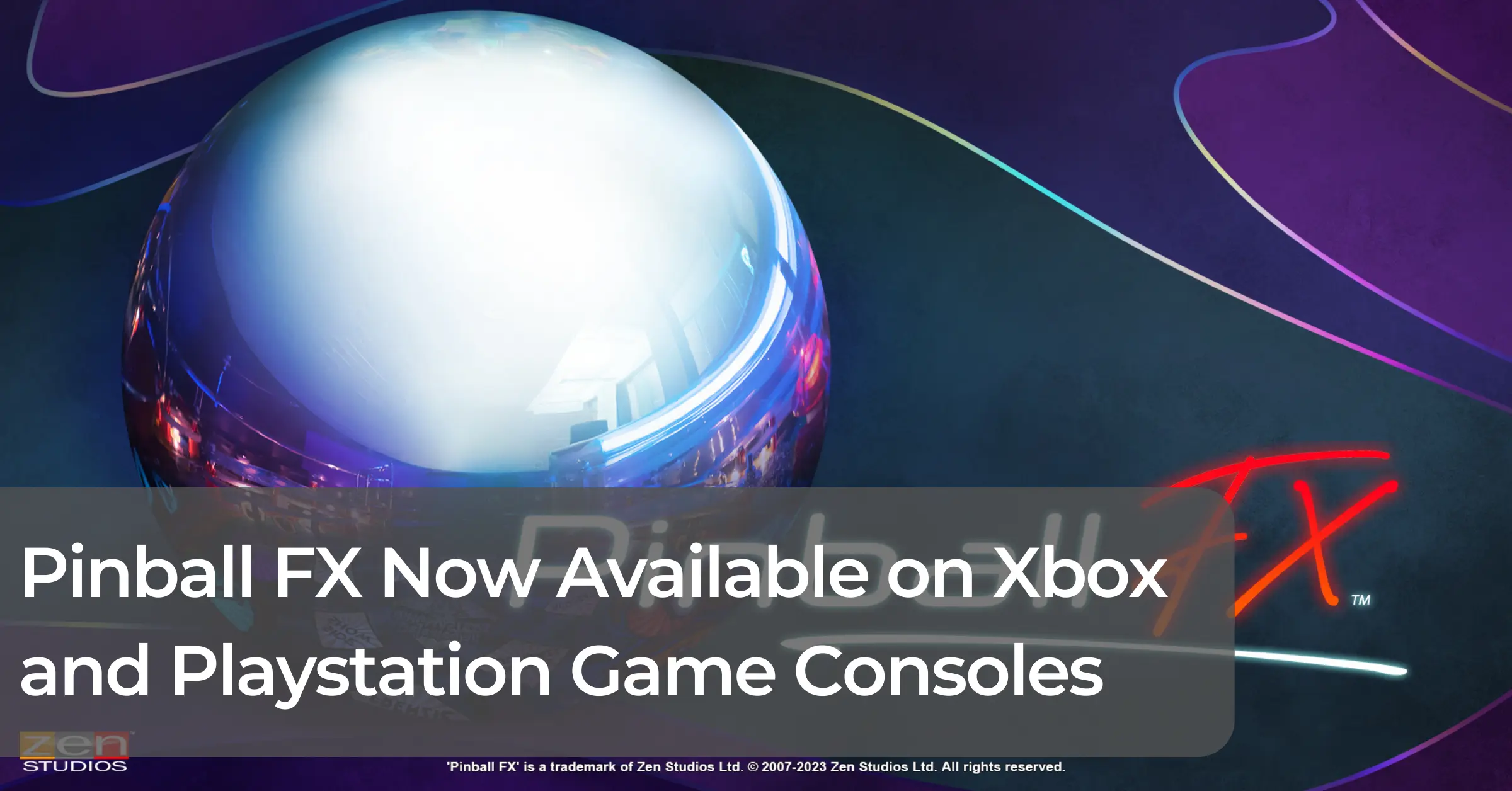 Pinball FX Now Available On Xbox and Playstation Game Consoles
