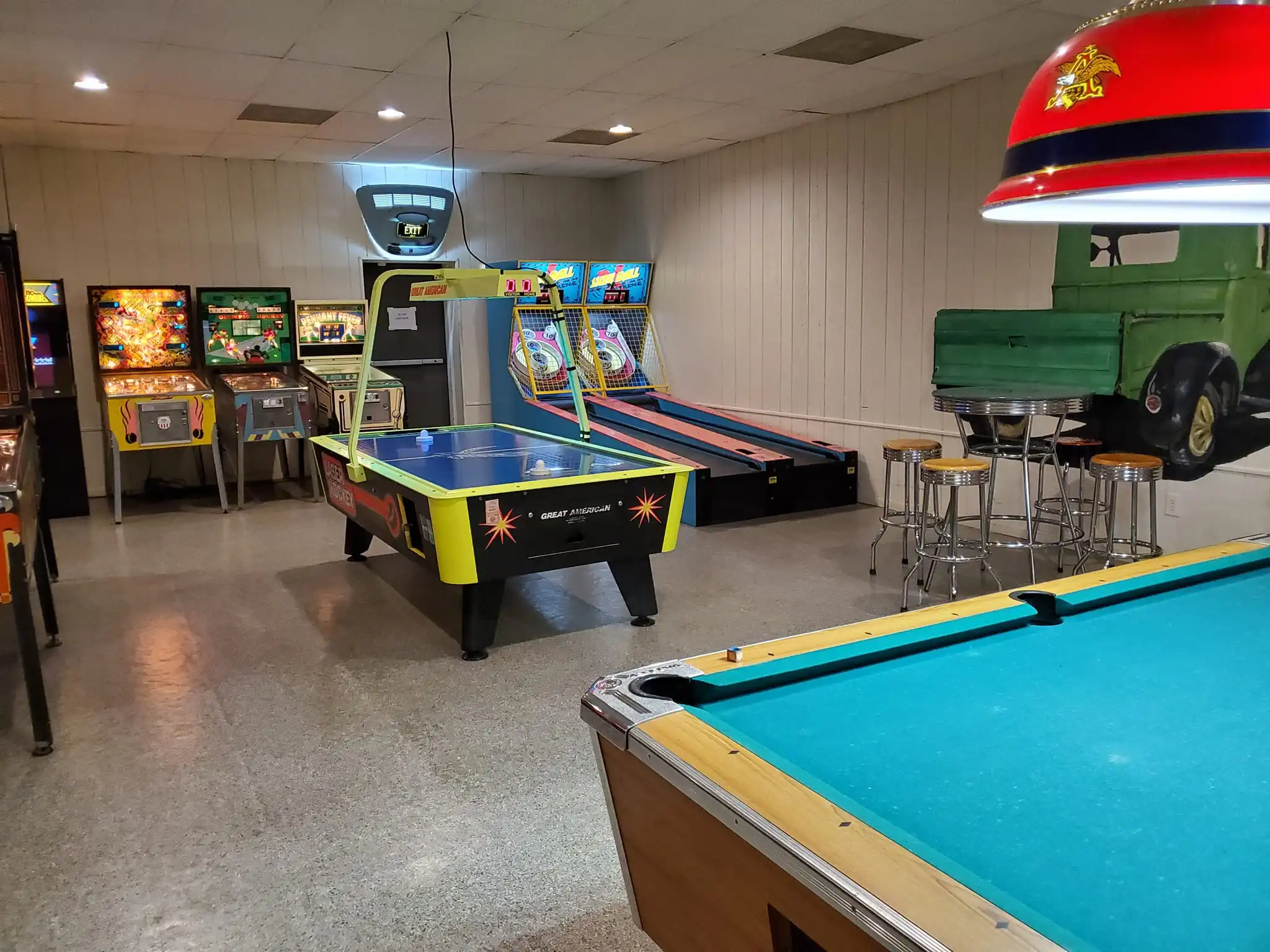 the speakeasy arcade olney IL