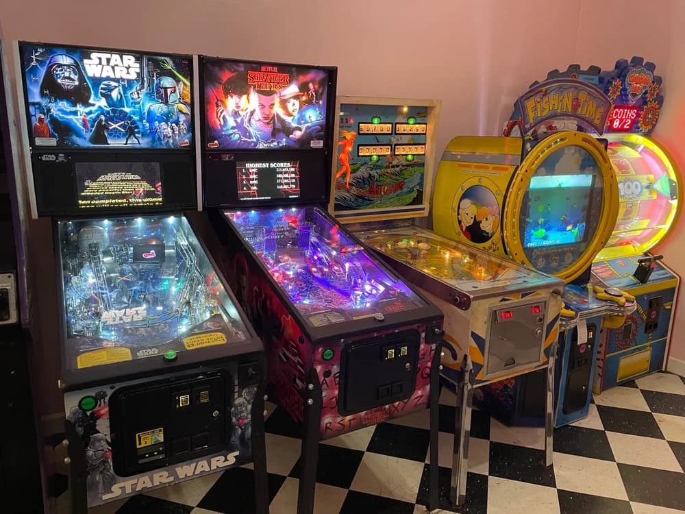 old town slidell soda shop new orleans pinball