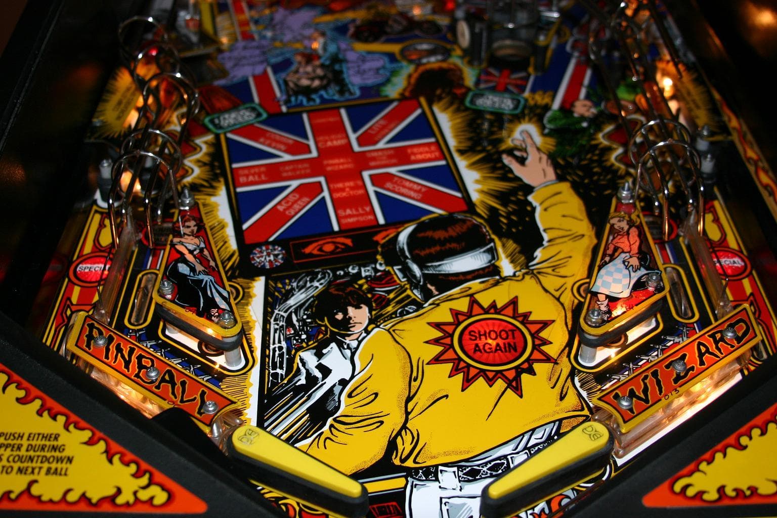 data east tommy pinball the who