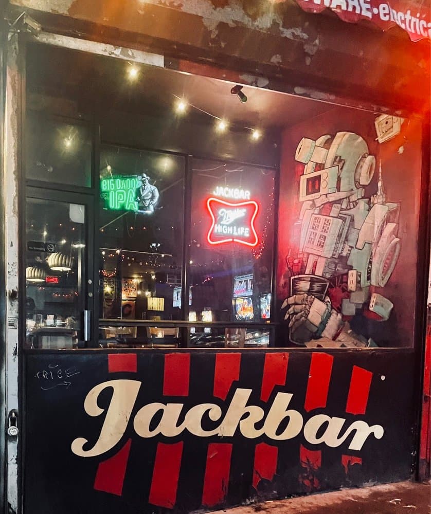 jackbar brooklyn arcade bar pinball machines