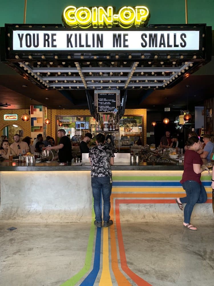 coin op game room gaslamp san diego pinball location