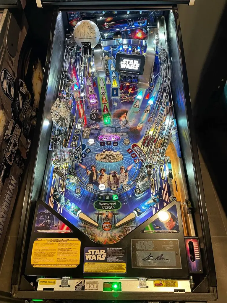 stern star wars pinball machine