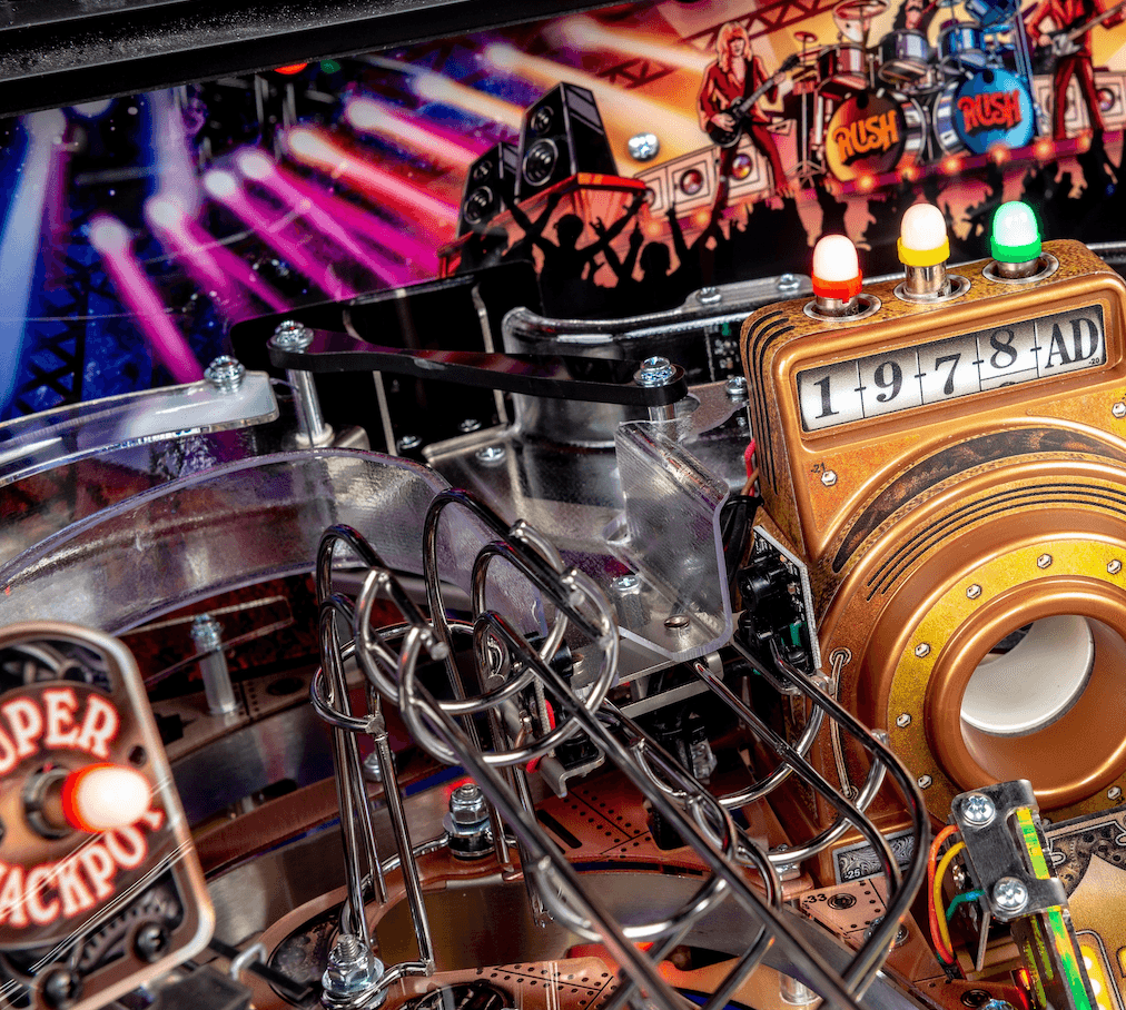 rush pinball diverter