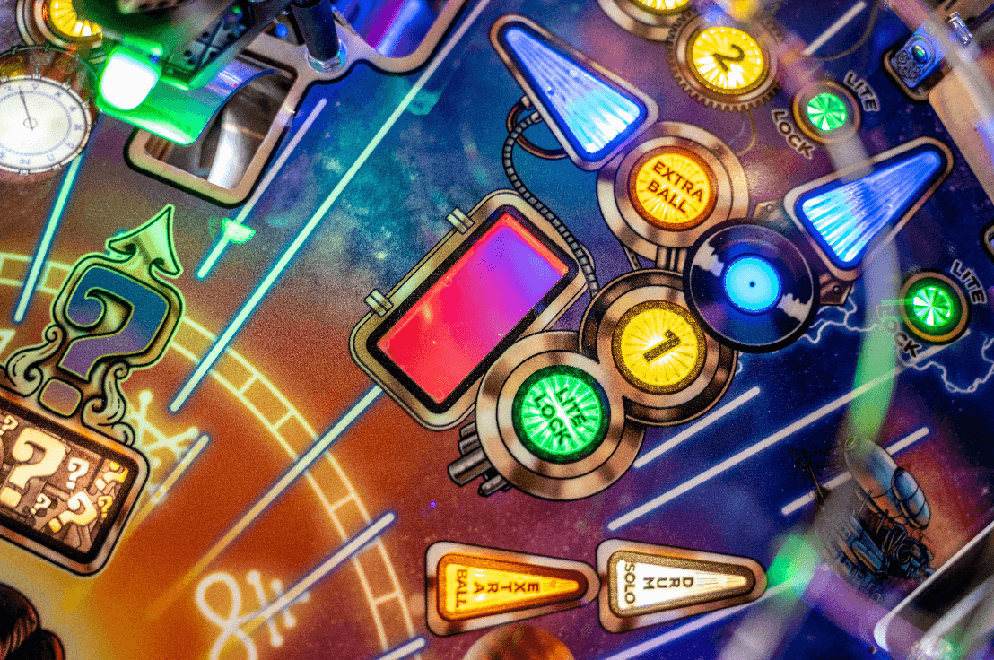 rush pinball window insert