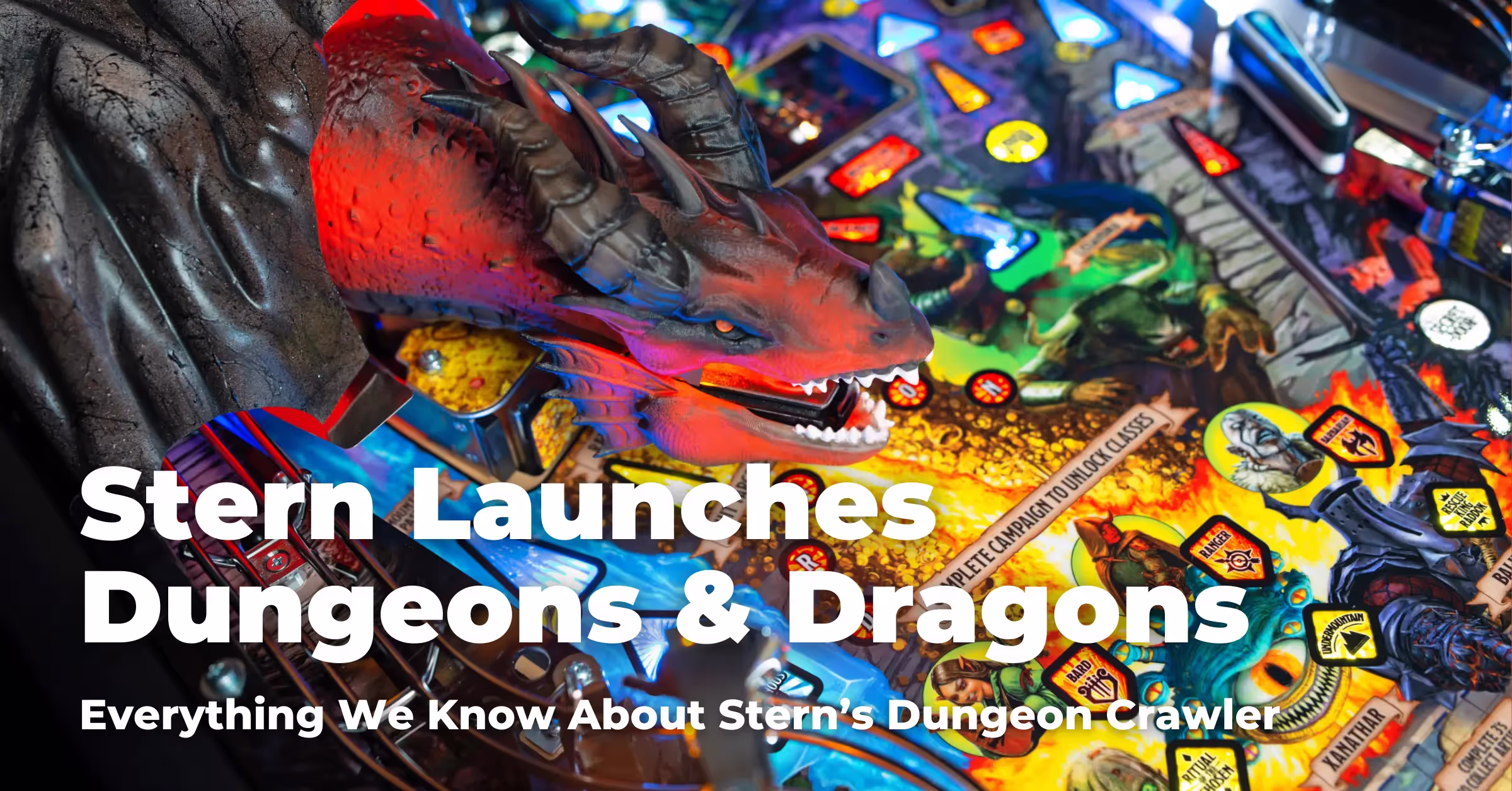 Stern Launches Dungeons & Dragons