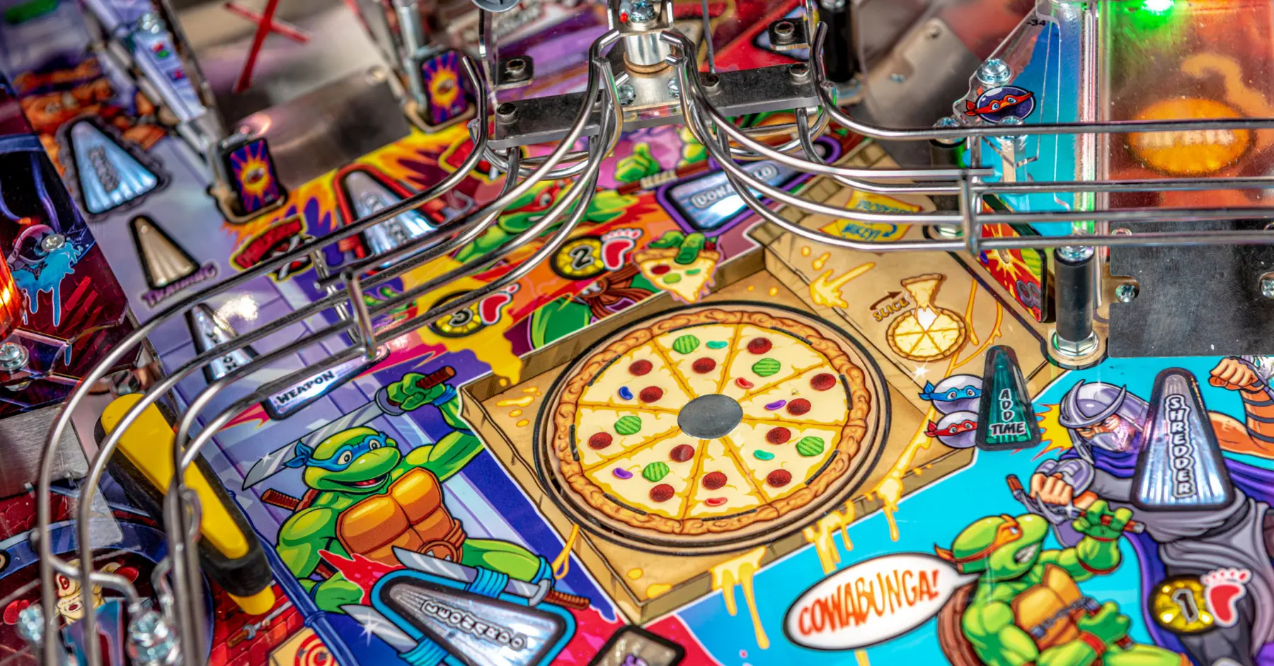 tmnt pinball tutorial pizza party