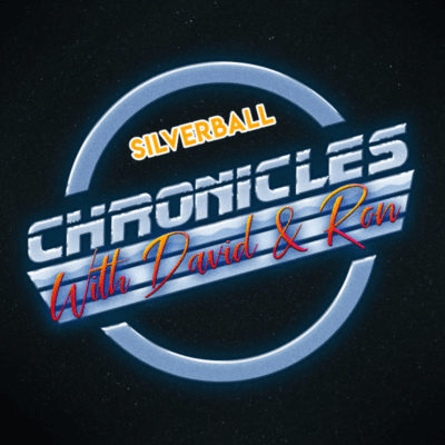 Silverball Chronicles logo with retro sci-fi style typography