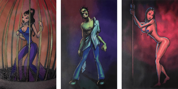 VIDBALL enhanced-mode characters