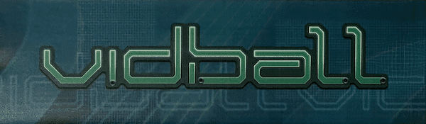 VIDBALL marquee and logo